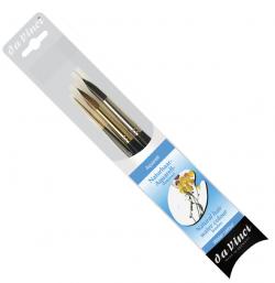 Set 3 pennelli misti DA VINCI - KIT 4235 - acquerello