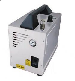 Compressore silenzioso a secco Werther BLACK MAMBA E - WHITE