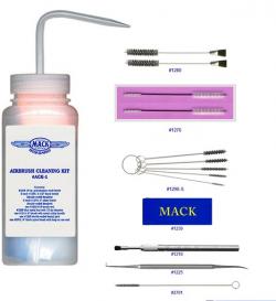 Kit Andrew Mack per la pulizia dell'aerografo