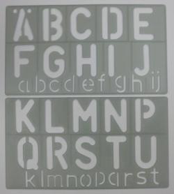 Normografo Wiler - N300/50  50 mm