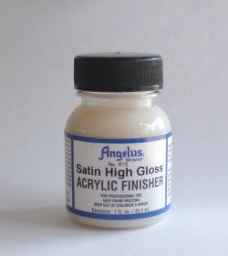 ANGELUS SATIN HIGH GLOSS FINISHER 615 - finale trasparente satinato lucido - 29,5 ML