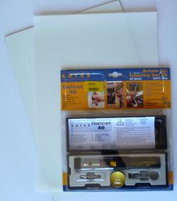 Kit  Antex Bisturi a caldo a gas - piano taglio A3 - fogli Mylar A3