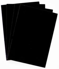 Pannello di alluminio DIBOND per aerografie 70 x 100 - NERO