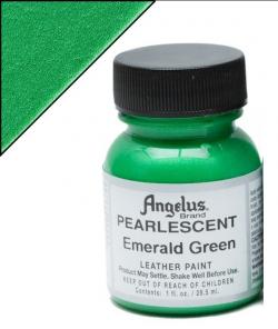 ANGELUS Colore per pelle e tessuto 457C PEARLESCENT EMERALD GREEN  29,5 ML