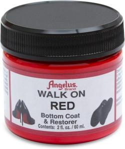 ANGELUS Colore per SUOLE IN CUOIO, WALK ON RED 60 ML
