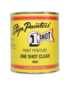 1-Shot Clear 4003 finale trasparente - 946 ml