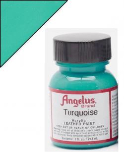 ANGELUS Colore per pelle e tessuto 043C TURQUOISE - TURCHESE 29,5 ML