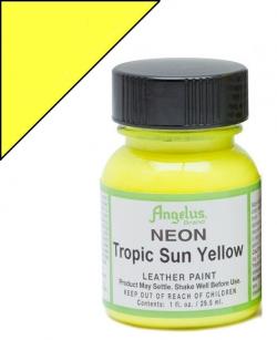 ANGELUS Colore per pelle e tessuto 127C NEON TROPIC SUN YELLOW 29,5 ML