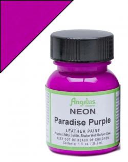 ANGELUS Colore per pelle e tessuto 124C NEON PARADISE PURPLE 29,5 ML