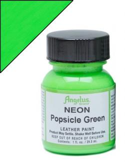 ANGELUS Colore per pelle e tessuto 126C NEON POPSICLE GREEN 29,5 ML