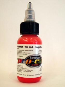 Hansa Pro-Color colore coprente aerografo 60005 FIRE RED - ROSSO FUOCO