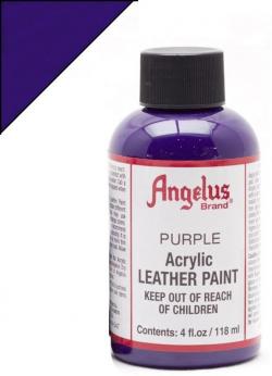 ANGELUS Colore per pelle e tessuto 047C PURPLE - VIOLA 118 ML