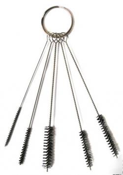 Kit 5 spazzolini/scovolini per pulizia aerografo