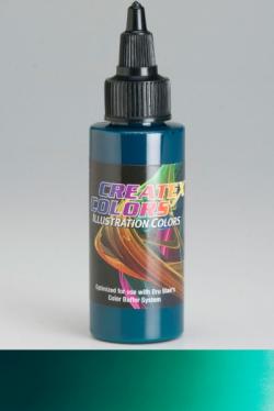 Illustration Colors - colore aerografo 505802 VIRIDIAN - VERDE SALVIA 60 ML