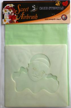 Stencil aerografo Air Master PIERROT