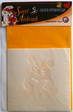 Stencil aerografo Air Master PANDA
