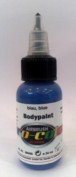 Hansa Pro-Color colore bodypainting aerografo 68006 BLUE - BLU