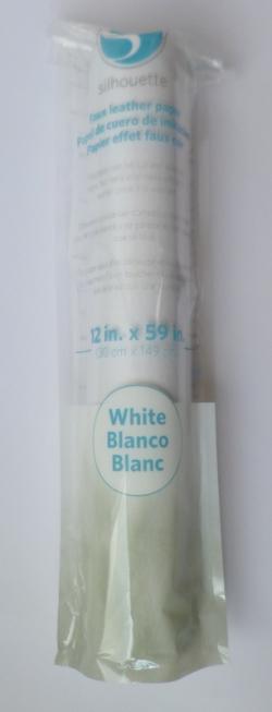 Rotolo fintapelle Silhouette 30 x 149 cm - BIANCO