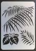 Mini stencil aerografo Artool "FX-4 Fronds" by Craig Fraser