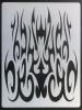 Mini stencil aerografo ARTOOL "Flame o Rama 2 - Gothika"