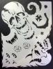 Mini stencil aerografo ARTOOL "Son of Skullmaster - Menagerie"