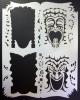 Mini stencil aerografo ARTOOL "Tiki Master II-Two Face Tiki"