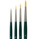 Set 4 pennelli in fibra sintetica DA VINCI - NOVA KIT 5235 - colori ad olio ed acrilici