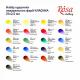 Acquerello CLASSIC - ROSA Gallery - 21 colori + 7 spazi vuoti