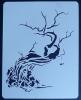 Stencil aerografo WoW  Skull Tree - ALBERO CON TESCHIO