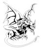 Stencil aerografo "Gargoyle 5 medium" by R.Evans
