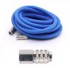 Tubo aria telato 3 m Harder & Steenbeck attacco rapido per aerografo e compressore + 106373